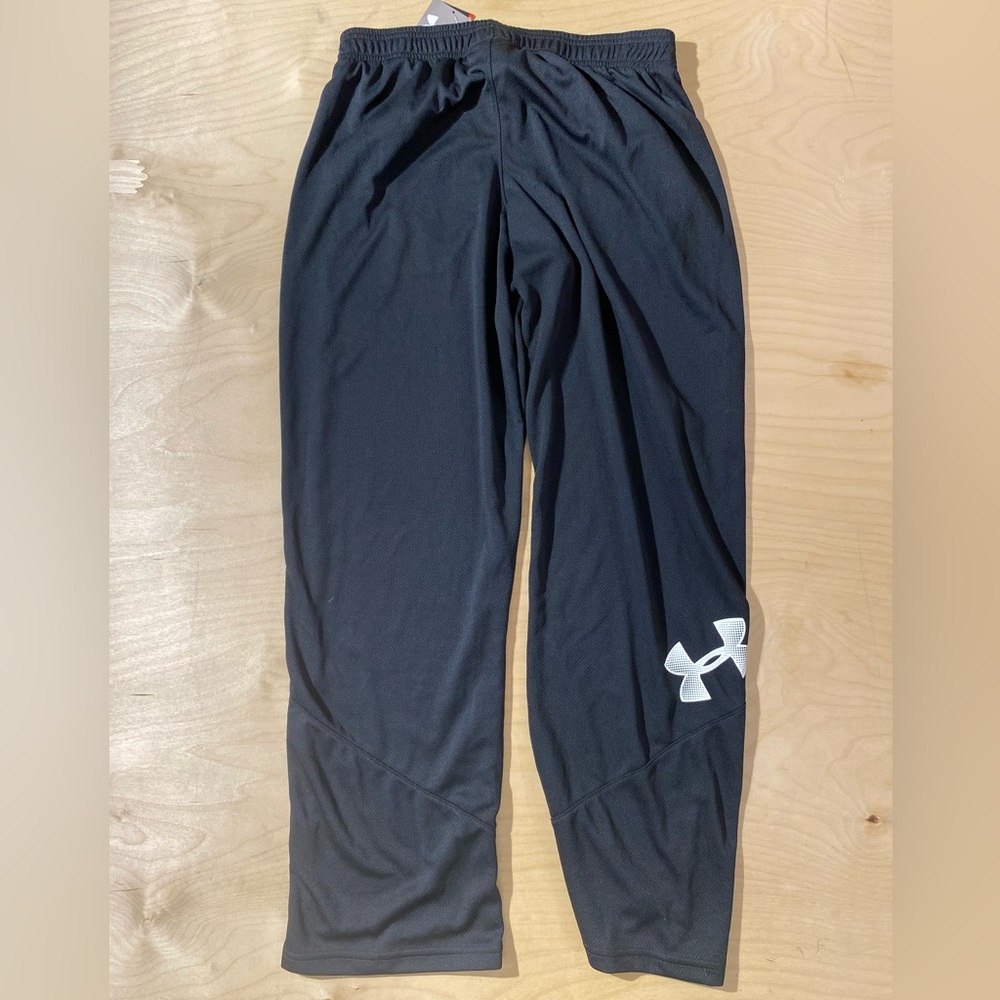 Under Armour Black and Gray Athletic Pants YXL (OV) - Picture 11 of 11